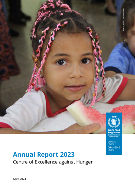 Annual Report 2023 - Centre of Excellence Against Hunger | World Food ...