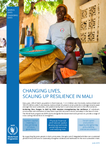 WFP Mali - Changing Lives, Scaling Up Resilience | World Food Programme