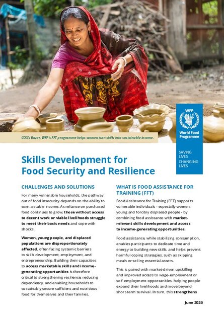 Skills Development for Food Security and Resilience