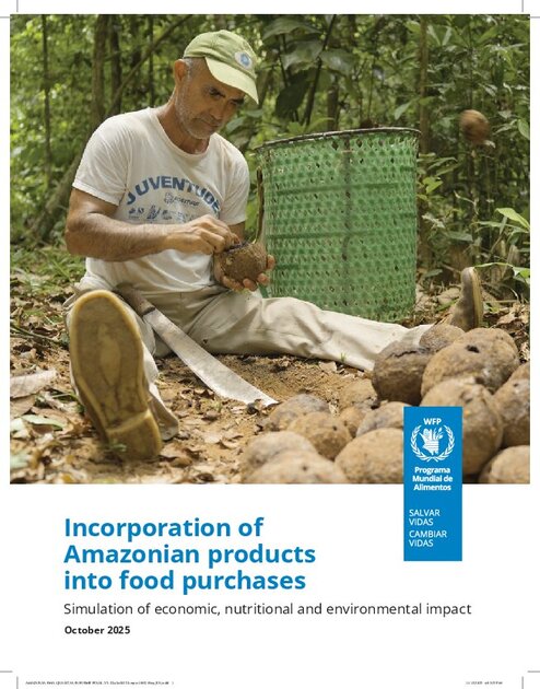Incorporation of Amazonian products into food purchases: Simulation of economic, nutritional and environmental impact