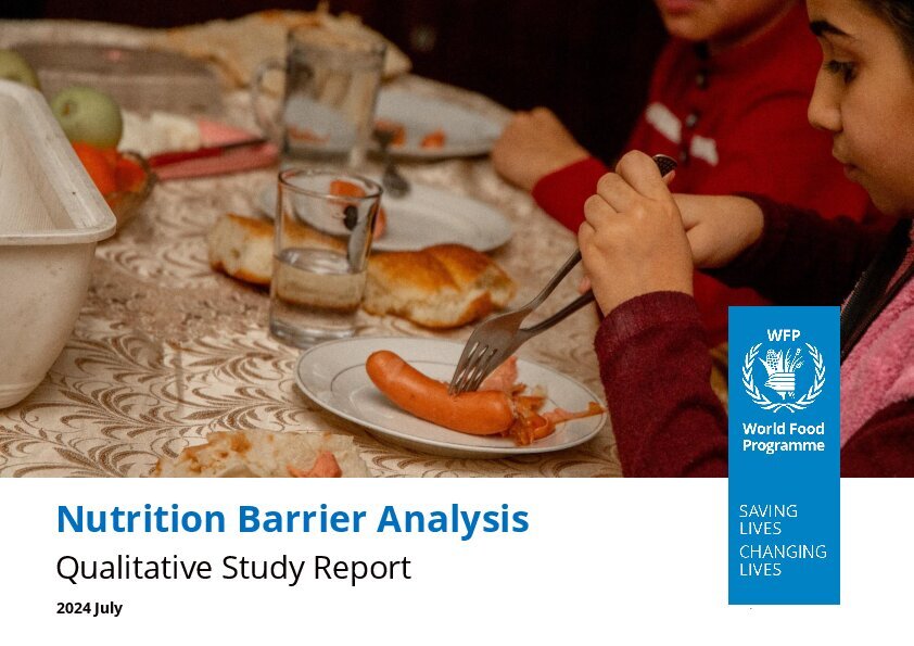 Nutrition Barrier Analysis: Qualitative Study Report | World Food Programme
