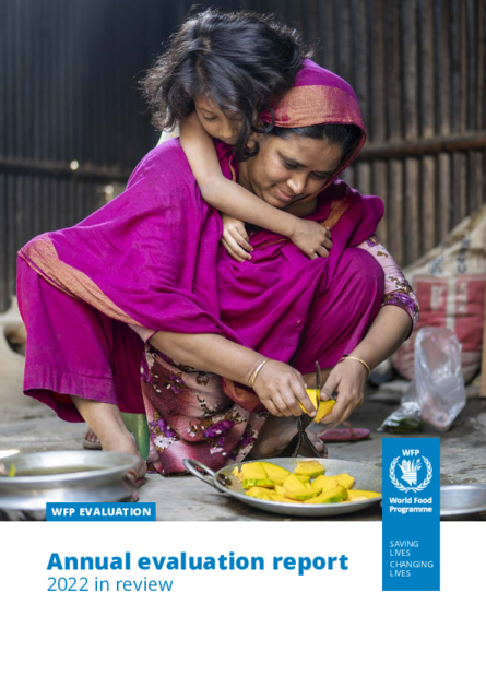 Annual Evaluation Report 2022 | World Food Programme