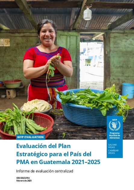 Evaluation of Guatemala WFP Country Strategic Plan 2021–2025