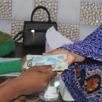 Cash distribution operation