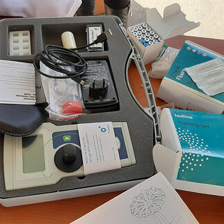 Fortification equipment procured for government to use for testing food at ports of entries