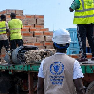 Loading a truck