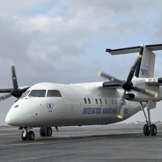 An UNHAS plane