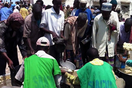 View On The Ground: Mogadishu Feeding Site
