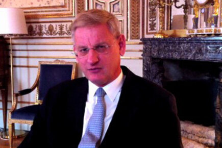 Swedish Minister of Foreign Affairs Carl Bildt