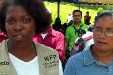 WFP Executive Director Ertharin Cousin Sees Hunger Solution In Nicaragua