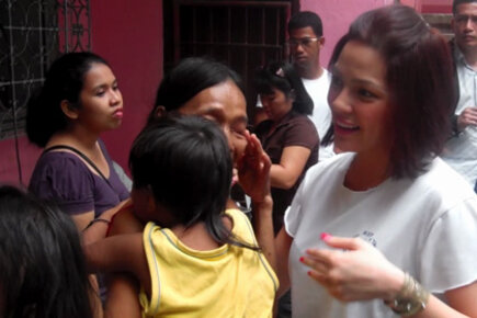 KC Concepcion Meets Mindanao Flood Victims