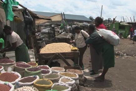 High Food Prices: A Visit To A Nairobi Food Market