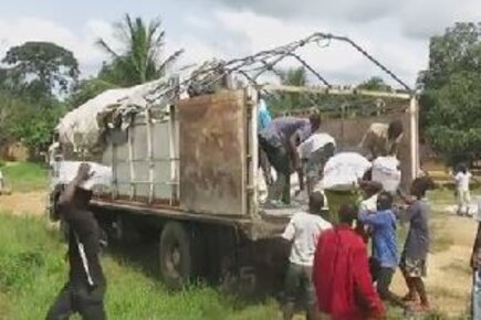 On The Ground In Liberia: Delivering Food To Ebola-Stricken Communities