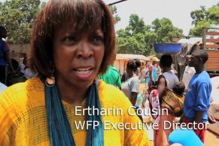 'We Will Not Forget You,' WFP Head Tells CAR's Displaced