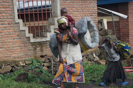 WFP Provides Assistances to People Forced to Flee Violence in Eastern DR Congo