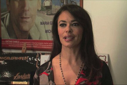 WFP Ambassador Against Hunger Maria Grazia Cucinotta