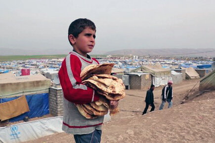 WFP operations in Domiz Refugee Camp, northern Iraq (For The Media)