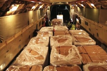 WFP Airlifts Urgently Needed Food To Syria From Iraq (For The Media)